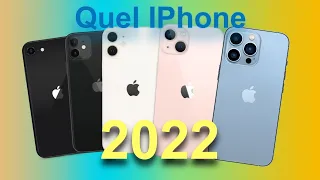 Quel iPhone choisir A La Mi 2022 ?