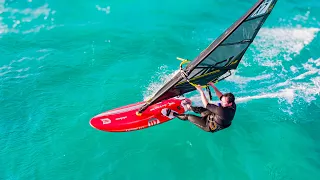 EPIC SLALOM Windsurfing on SARDINIA