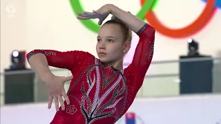 Sara SULEKIC (CRO) - 2020 junior Europeans, floor final