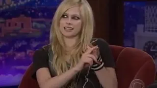 Late Late Show with Craig Ferguson Avril Lavigne