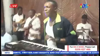 Ampah & Big 8 Band Performing "Sesee Odo Da Baabi" (by Amakye Dede) [Live on 7DSGHTV Ahoma Nsia]