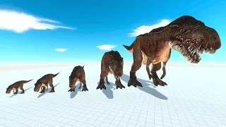 The One-Eyed Tyrannosaur is Growing Up - Animal Revolt Battle Simulator