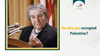 Golda Meir: I'm a Palestinian, from 1921 to 1948 I carried a Palestinian passport