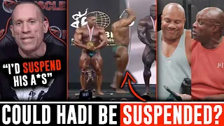 IFBB “Not Happy” with Hadi Choopan! Palumbo calls for SUSPENSION + Phil Heath & Ronnie Coleman SPEAK