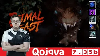 [DOTA 2] Qojqva the  PRIMAL BEAST [OFFLANE] [7.35b]