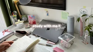 ⋱ study with me !! ⋰ 筆記音ASMR⋆｡˚✩