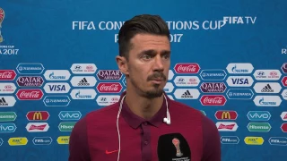 Jose FONTE -  Post-Match Interview - Match 13:  Portugal v Chile - FIFA Confederations Cup 2017