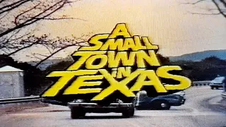 A Small Town In Texas 1983 Vhs Trailer | Timothy Bottoms | Bo Hopkins