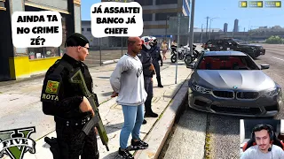 VULGO ''O CALVO'' É ABORDADO PELA ROTA NA ZN - GTA RP