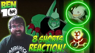 Ben 10 - 8 Shorts REACTION!!! (THIS WAS GREAT!)