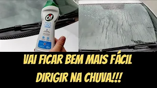 FAZENDO ASSIM, VAI FICAR BEM MAIS FÁCIL DIRIGIR NA CHUVA