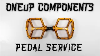 Oneup Components Flat Aluminum Pedal Service for beginners. Don't forget to service your pedals!