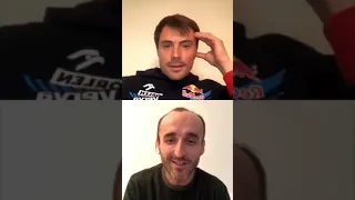 Robert Kubica, Kuba Przygoński, live chat #orlenteamzdomu, 13.04.2020