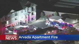 Fire Crews Battle Apartment Fire In Arvada