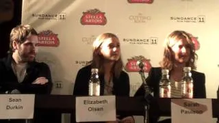 Cast of MARTHA MARCY MAY MARLENE at the 2011 Sundance Film Festival 3