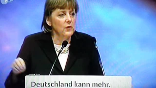 Merkel in 2004 über Zuwanderung.