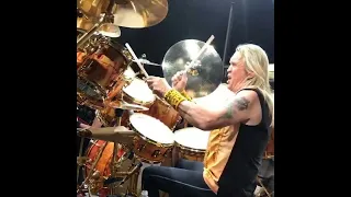 Iron Maiden - Nicko McBrain drumcam compilation • The Book Of Souls Tour 2017