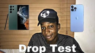 Drop Test Reaction:Galaxy S22 ultra vs iPhone 13 Pro Max