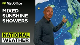 12/08/23 – Sunshine and showers – Evening Weather Forecast UK – Met Office Weather