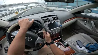 The TOYOTA CAMRY 2.4v POV DRIVING