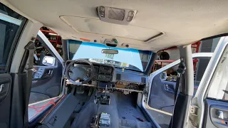 1997 jeep Grand cherokee Heater Core & A/C Evaporator Replacement (Timelapse) part 1