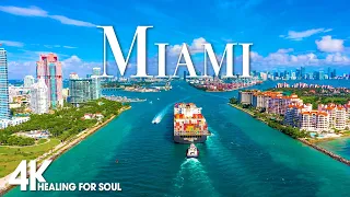 MIAMI, Florida 4K UHD - Miami's Iconic Beaches And Sky-high Views - 4K Video Ultra HD