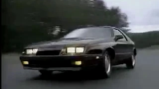 Chrysler Laser XE 1985 commercial (us)