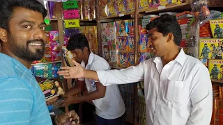 சிவகாசி in CHENNAI - Diwali Crackers Shop Tour