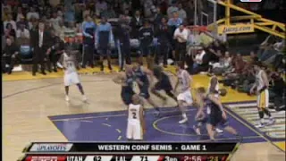 Utah @ L.A Lakers playoffs 2008 Game 1 Highlights