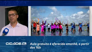 Hidrodança: Aula gratuita é oferecida amanhã, a partir das 16h, na Ponta Verde