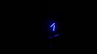 Glow in the Dark Drum sticks drum solo