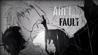 【Nightcore】↬ Ain't My Fault (Male Version)||AMV||Rope木村