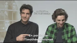 'Litte Women' - Saoirse Ronan, Florence Pugh, Timothée Chalamet, Louis Garrel Greta Gerwig Interview