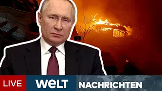 UKRAINE-KRIEG: Russland bombt gnadenlos weiter - NATO zieht Rote Linie für Putin  | WELT Newsstream