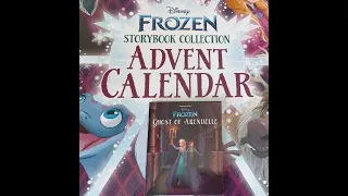 Reading Disney Frozen - Ghost of Arendelle book - Children Story Time - Frozen Advent Calendar