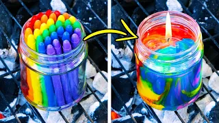 37 DIY-KERZEN || KERZEN-ZIEHEN, DESIGNS UND HACKS