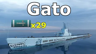 World of WarShips Gato - 5 Kills 307K Damage