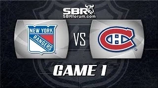 NHL Picks: New York Rangers vs. Montreal Canadiens Game 1