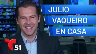 Presentador Julio Vaqueiro habla de su esposa y tres hijos