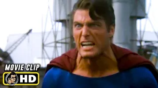 SUPERMAN III Clip - "Superman V Superman" (1983) Christopher Reeve