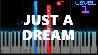 Just A Dream - Nelly - EASY Piano Tutorial