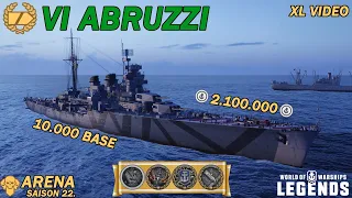 ABRUZZI - Die SAP ist brutal! - Arena Saison 22. - World of Warships Legends