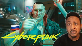 Cyberpunk 2077 - Welcome to Night City |Russian Edition promo| Reaction