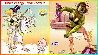 Funny And Stupid Comics To Make You Laugh #Part 173 (Happy New Year)