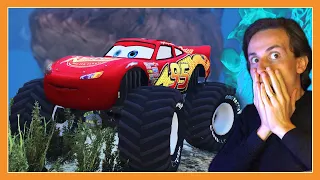 მონსტრი McQueen GTA5 ში 2 - ელვა მაქვინმა ჩაძირული ქალაქი იპოვა