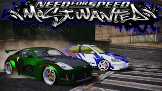 NFS MW |  NISSAN 350Z RACHEL VS MITSUBISHI LANCER EVO VIII EARL | BLACKLIST