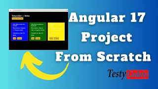 Angular 17 Project from scratch | Complete Angular 17 project tutorial for beginners