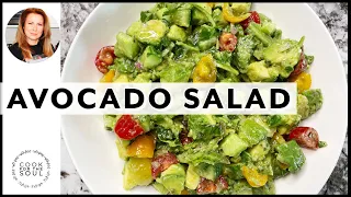 My Favorite Avocado Salad With Cilantro Lime Dressing