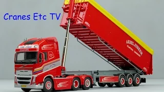 WSI Volvo FH4 + AMT Tipper Trailer 'Aksel Junker' by Cranes Etc TV