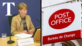 Post Office inquiry: Paula Vennells caught out by her own email